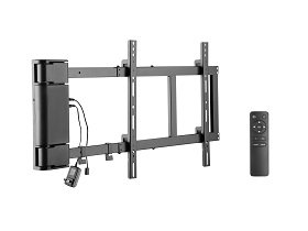 Panning Motorized Tv Wall Mount With Remote Controller